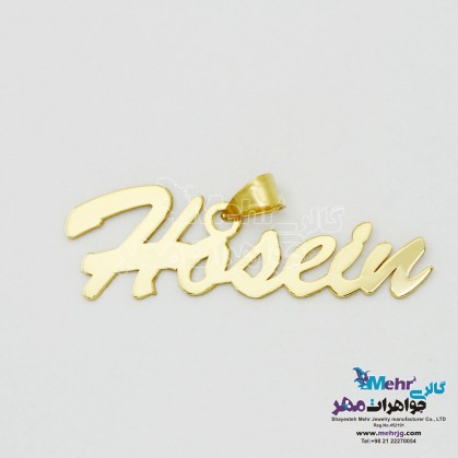 Gold Name Pendant - Hosein Design-MN0177